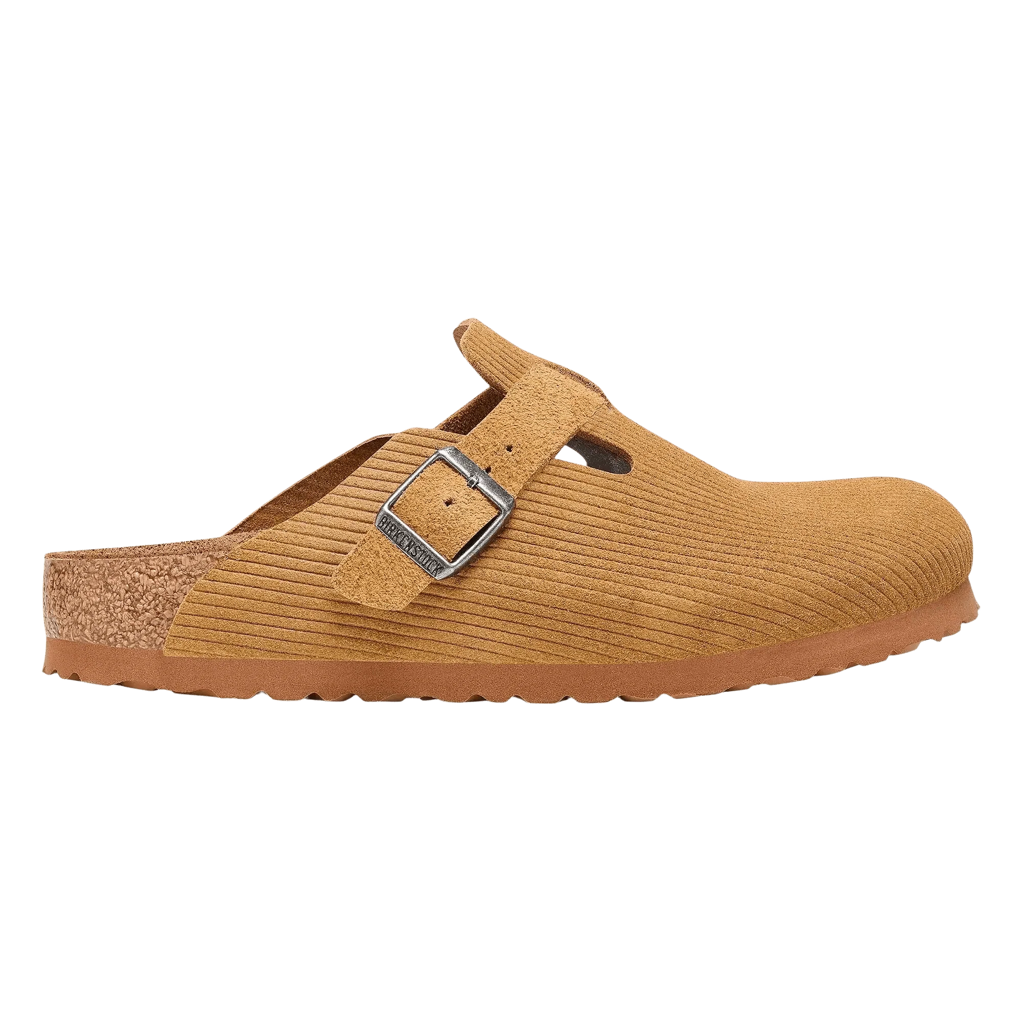 BIRKENSTOCK - Sabot Boston velours marron - Lothaire