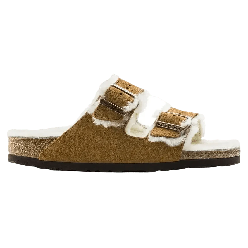 Birkenstock Sandales Arizona en fourrure d’agneau - Lothaire